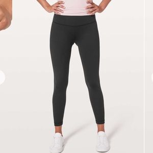Lululemon Wunder Under Black 